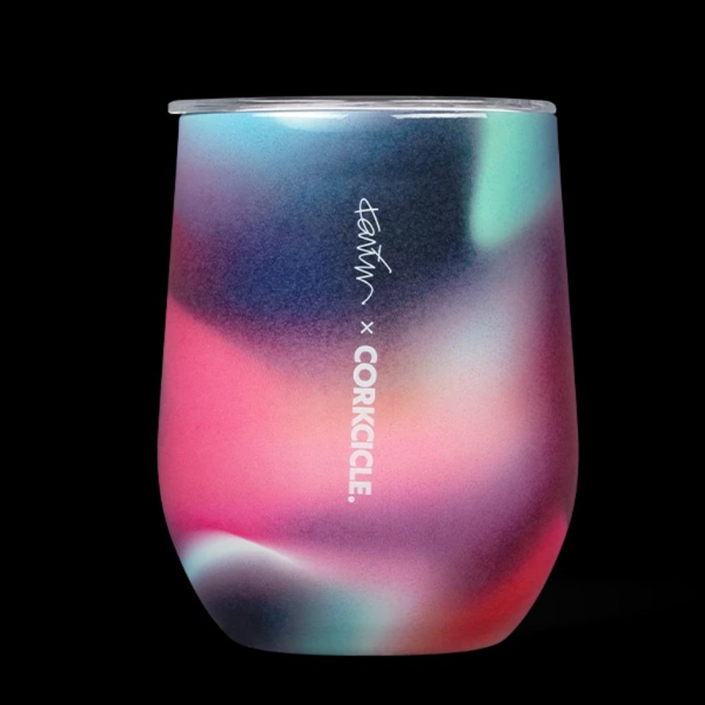 NEW- Corkcicle x Karim Rashid Stemless 12 oz. Wine Cup